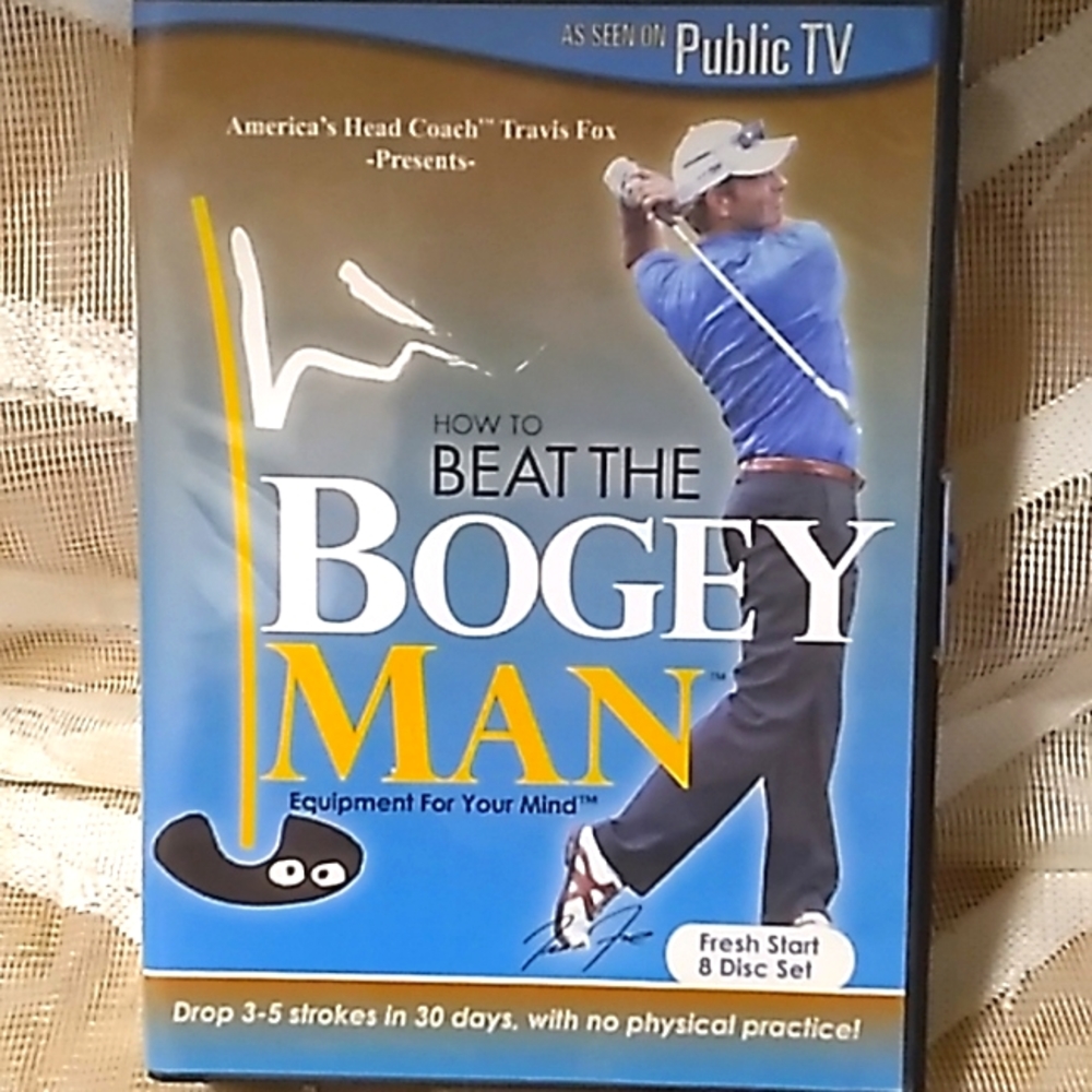 8 DVD SET-GOLF-BEAT THE BOGEY MAN